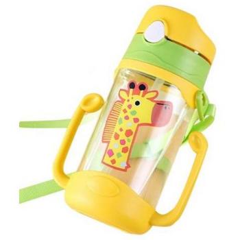 Portable Baby Sippy Cup with Lanyard - 400ml Tritan