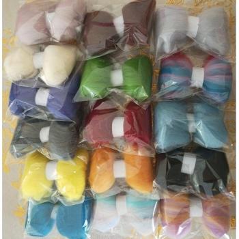 WFPFBEC 70s DIY Merino Wool Roving Kit