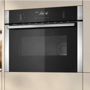 Neff C1AMG84N1B 44‑Liter Stainless Steel Built‑in Combination Microwave