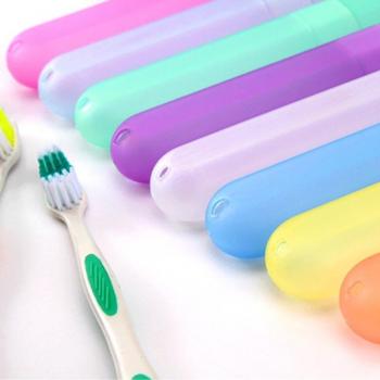 Contenedor Duradero de Cepillos de Dientes de Viaje