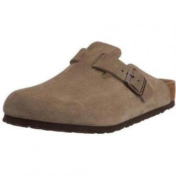 Sandali Boston in camoscio