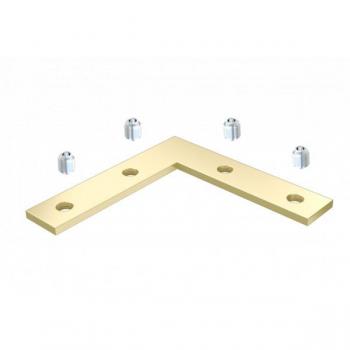Perfil COSMO 90° con Conector Angular – GreenIce