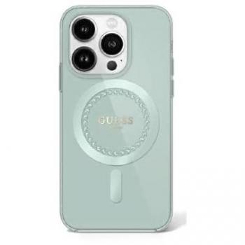 Cover MagSafe Guess iPhone 16 Pro Verde