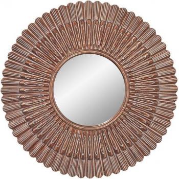 Cheyenne Aegean Gold Round Mirror