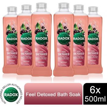 Radox Feel Detoxed Bath Soak with Acai Berry