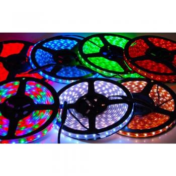 Striscia LED 5m RGB 300 Led Impermeabile Fredda Calda SMD 3528 5050 5630