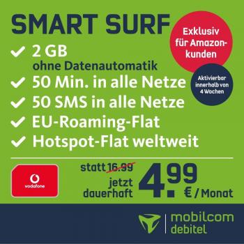 Surf & Connect 2GB Flat