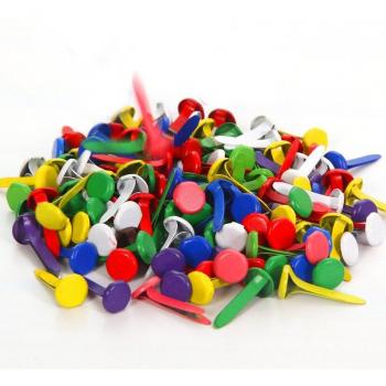 100PC Decorative Round Metal Brads