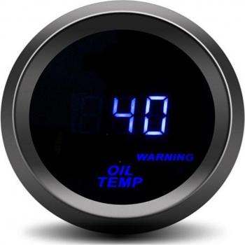 Digitales 52 MM Schub/Wasser‑Temperatur‑Messsystem: Öl‑Temp., Volt, Tachometer, Öldruck, Kraftstoff‑Verhältnis & Vakuum, LED-Anzeige in Schwarz und Blau