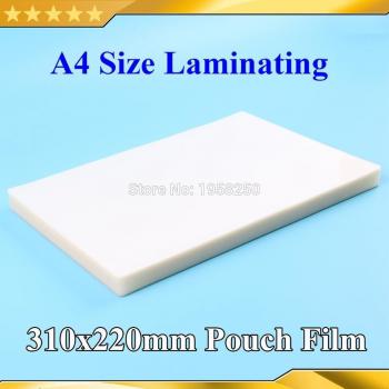 100 Sheets A4 Size 50mic (2mil) Clear Glossy Laminating Film
