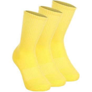 Chaussettes de Tennis Point de Jeu – Pack 3 en Jaune