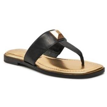 Entredoigt Élégant en Cuir Raison - Noir Taille 38 EU