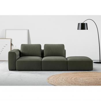 Chaiselongue Cushid von RAUM.ID, 2-Sitzer und Hocker