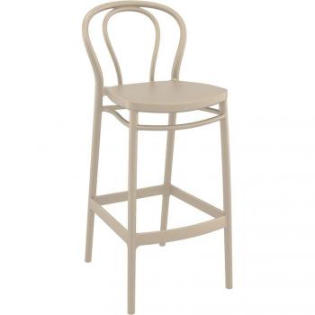 Compamia Victor Indoor Outdoor Bar Stool - Taupe