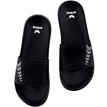 Erima Erilette Black/Grey Slides