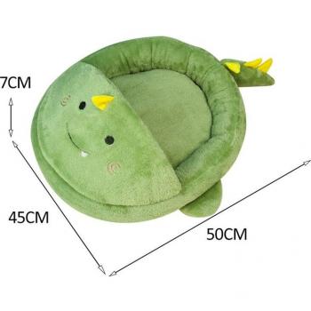 Semi-Closed Non-Slip Cat Bed