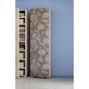 Mesa Extensible de Comedor Color Gris Cemento 137x79x90 cm (185 cm con extensión)