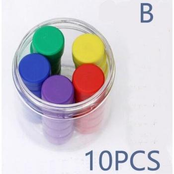 10pcs Colorful Refrigerator Magnets for Calendars and Whiteboards