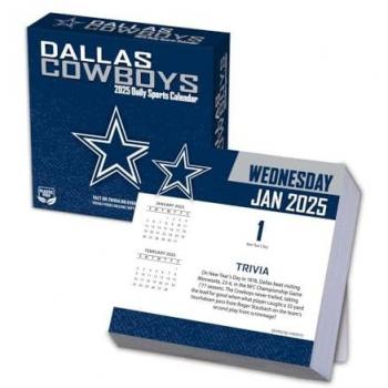 Turner 2025 Boxkalender – Dallas Cowboys (Deutsch)