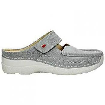 Wolky Clogs Pantoletten Roll Slipper Caviar Nubuck 0622715-206-Roll-Slipper