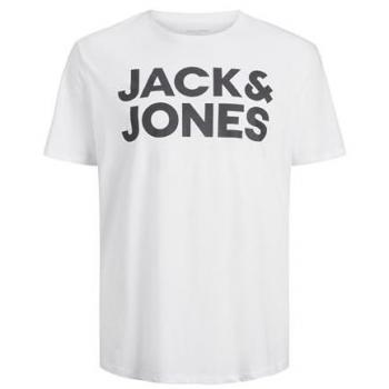 Camisa Blanca Jack & Jones Manga Corta