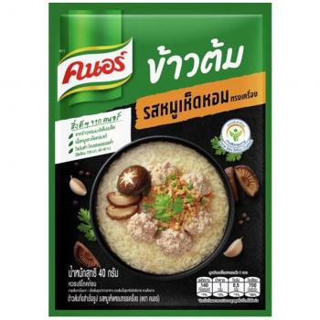 Arroz Gachas de Cerdo y Champiñones Shiitake en Sachet Knorr Sopa Instantánea