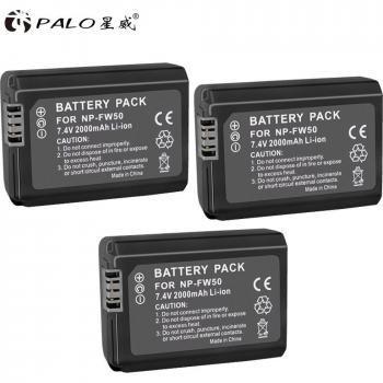 Palo NP-FW50 Camera Batterij Li-Ion voor Sony NEX-7