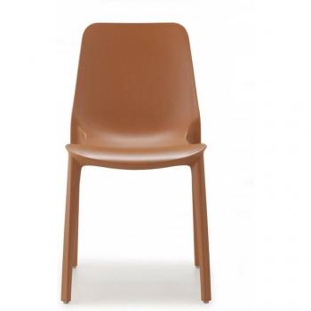 Lot de 6 Chaises Ginevra Terracotta