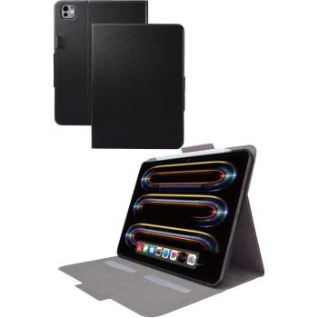 Elecom iPad Pro 11″ 2024 Model Sleeve, Dual Card Slots, Pen Holder, Flip Cover (M4) – TB-A24PMWVFUBK