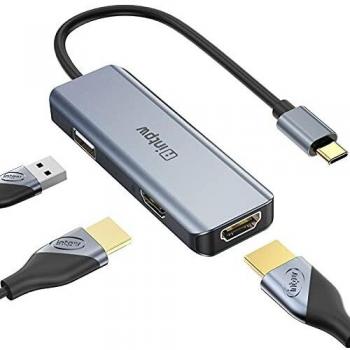 USB-C Dual HDMI Adapter for MacBooks