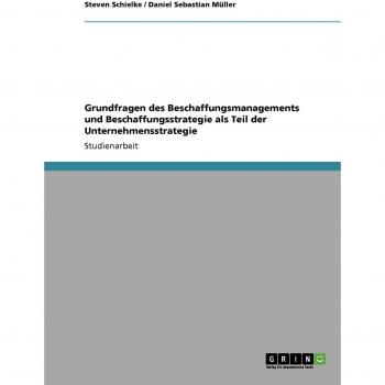 Müller, Daniel Sebastian: Grundfragen des Beschaffungsmanagements und