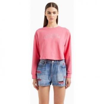 Kristal Rose Crop Shirt – Logo Versie