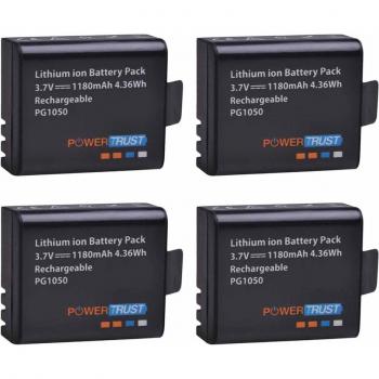1180mAh 3.7V PG1050 SJ4000 SJ900 Batterij met USB Dual Oplader voor SJCAM en EKEN Actiecamera's