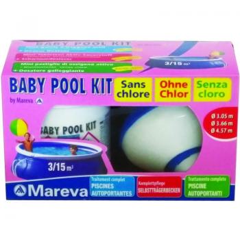 Ossigeno attivo BABY POOL KIT MAREVA senza cloro per piscine piccole