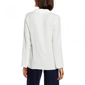 Schwarze Rose CITY-BLUSE 1/1-LANG-Blusa Mujer Beige