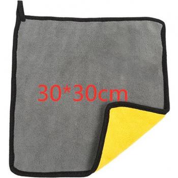 Soft Microfiber Car Wash Towel - Superabsorbent Cleaning Cloth (30x30cm or 60x30cm)