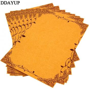 Papel de Escritura Vintage Floral