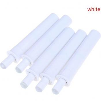 5 Pièces Armoire : Captures blanches, amortisseurs tampons, arrêt portes placard cuisine, tiroirs calmes