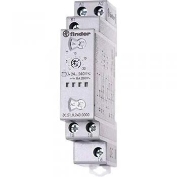 FINDER FIN 80.51 - Relé Temporizador 1xUM/16A, Multifunción