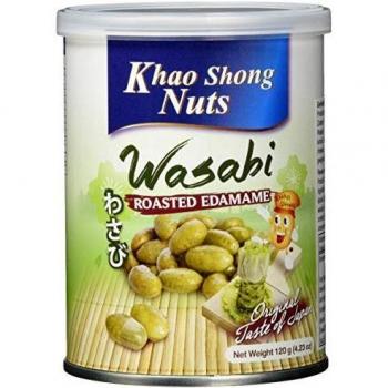 KHAO SHONG Edamame mit Wasabi-Geschmack (120 g)