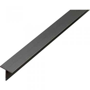 T-Profil Alu 2000/20x20mm Argenté 2 mètres