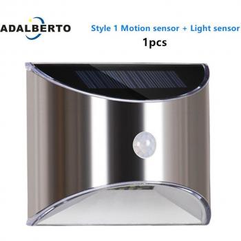Sensor de luz solar LED PIR para exteriores