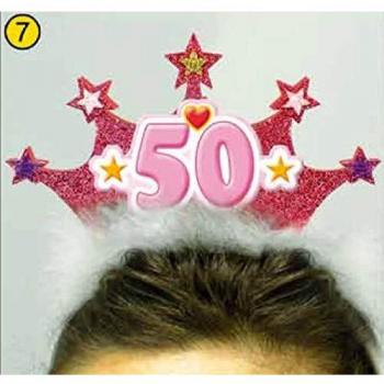 Cerchietto Glitterato 50 Anni Art.2738