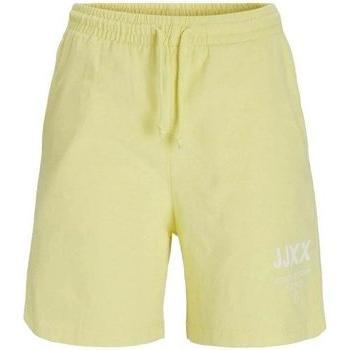 Barbara Vint Jjxx Sweat Shorts in Elfin Yellow with White Detail – Jack & Jones XS Women’s
