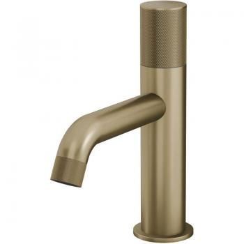 Miscelatore Oro Spazzolato Monocomando Design Lavabo – Kroos® Leros