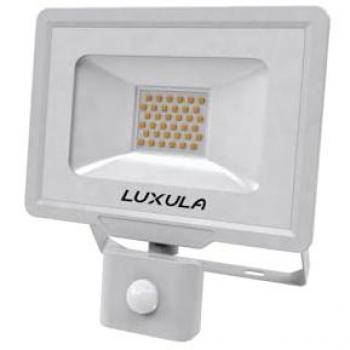LX‑400222 LUXULA Reflector LED 30 W 3000 K 3000 lm Blanco IP65 Sensor