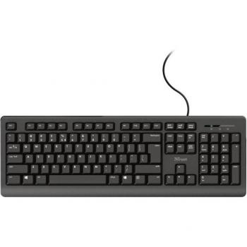 Clavier Trust Taro Noir Espagnol Qwerty