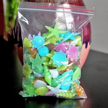 Glow-in-the-Dark Starfish Stones
