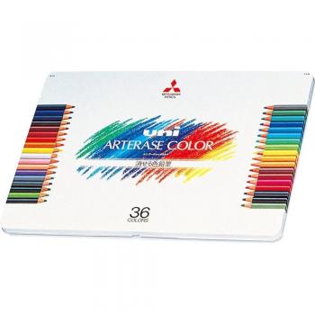 Mitsubishi Erasable Colored Pencils Set - 36 Colors