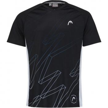 TechWave Black T‑Shirt for Men